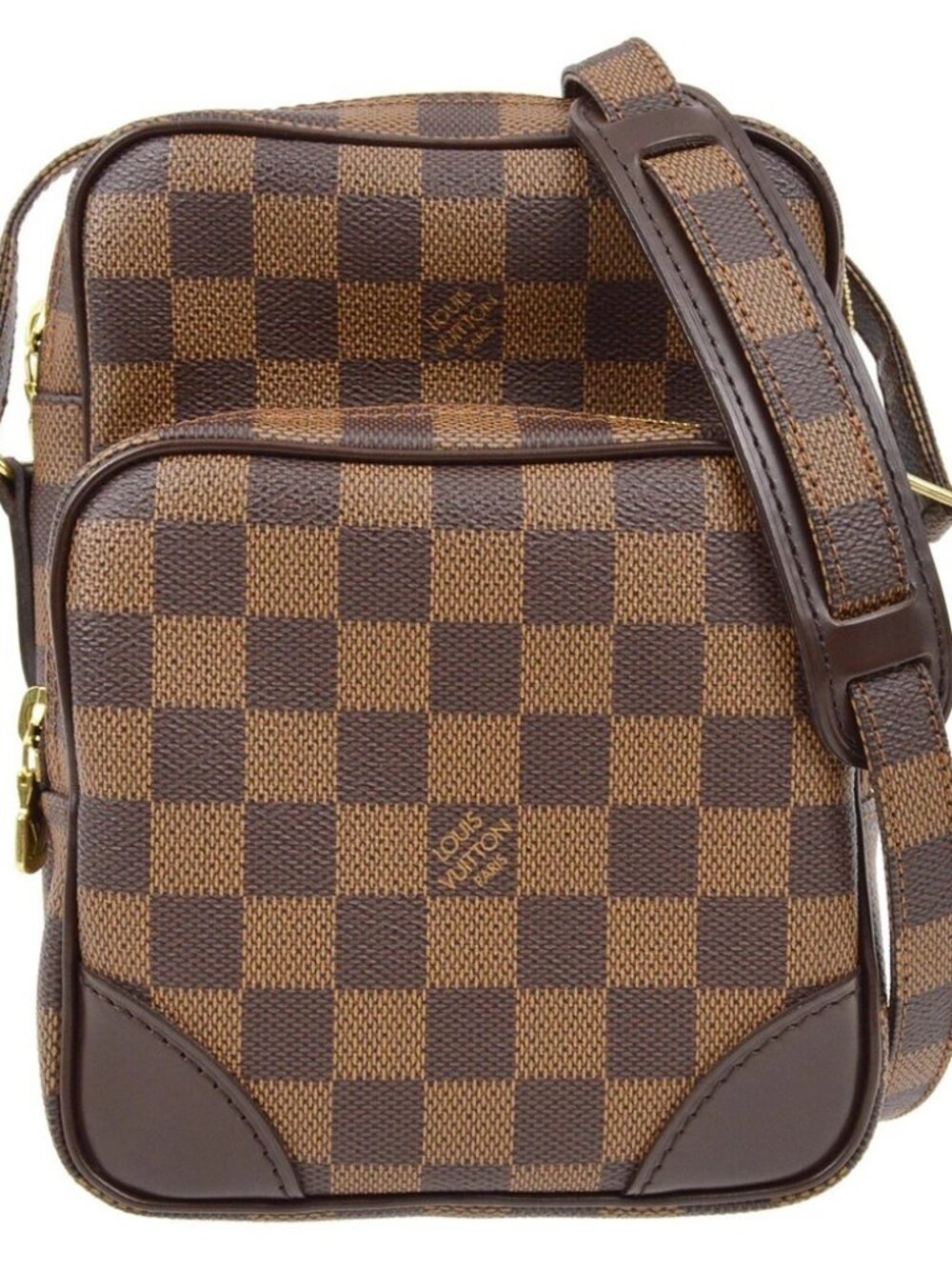 Louis Vuitton Damier Amazon Shoulder Bag N48074 TH0076 183052